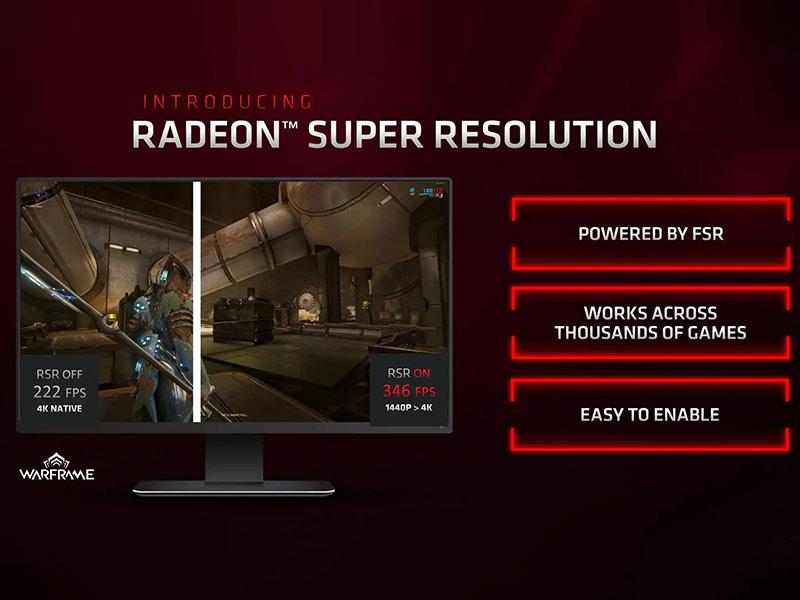 فناوری AMD FideltyFX Super Resolution 2.1 با هدف ارتقای تجربه بصری گیمرها معرفی شد