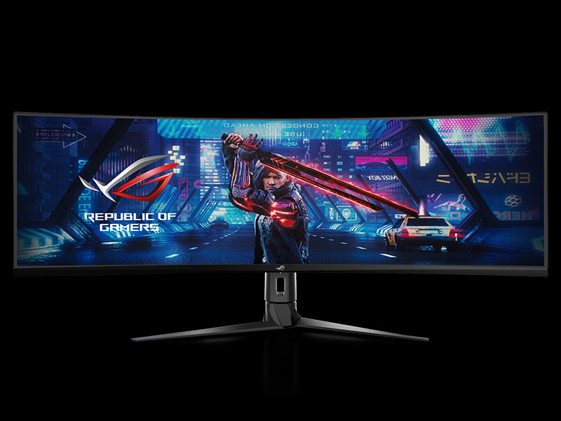 مانیتور خمیده 49 اینچ جدید ایسوس از سری ROG Strix با رفرش ریت 195 هرتز معرفی شد