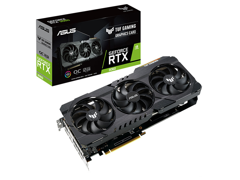 بررسی کامل کارت گرافیک TUF Gaming GeForce RTX 3060 V2 OC Edition 12G ایسوس!