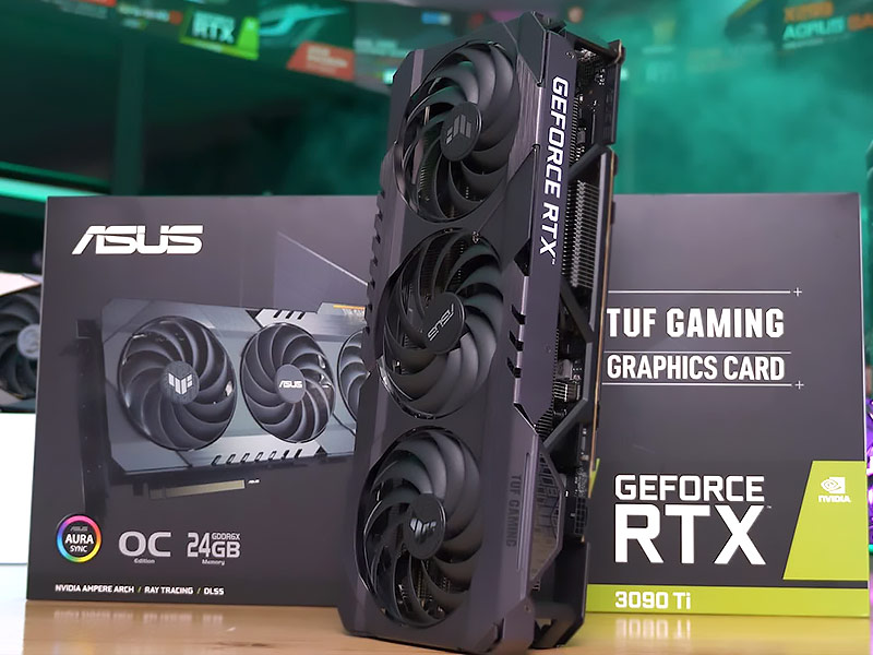 ASUS TUF Gaming RTX 3090 Ti OC Edition 24GB، آماده اجرای بازی های سنگین گرافیکی!