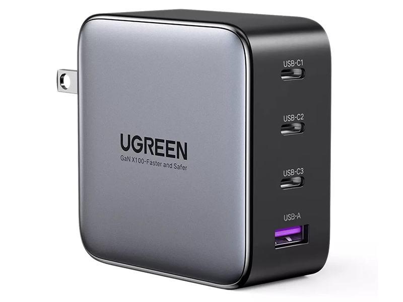 شارژر UGREEN 100W USB-C Multiport Charger – چندین پورت USB-A اضافه تر!