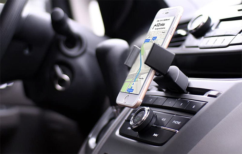 پایه نگهدارنده Koomus Pro CD Slot Car Mount – قابل نصب بر روی CD Player خودرو