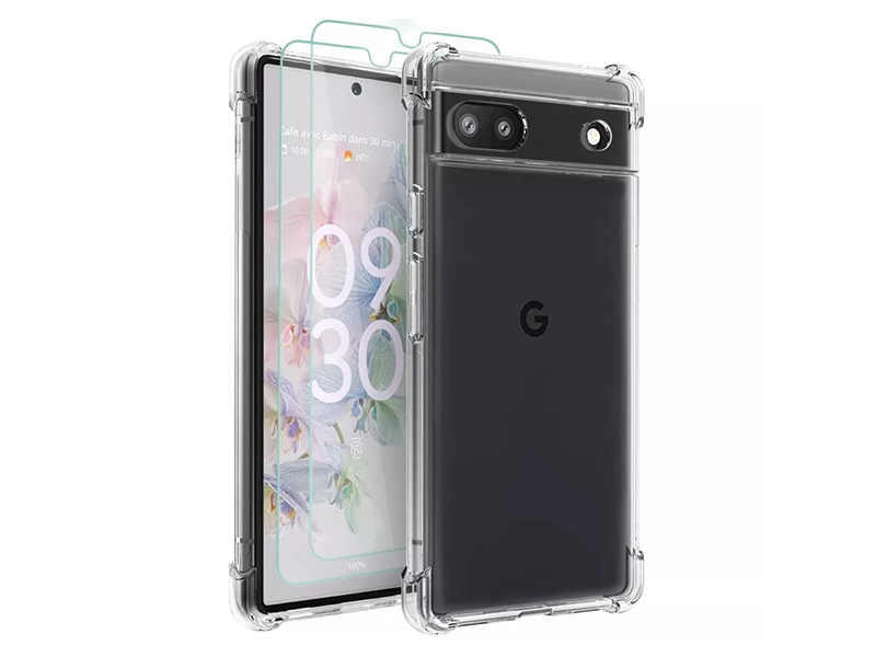 قاب محافظ Osophter Clear Case for Pixel 6a – شفاف و جذاب