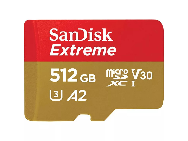 کارت حافظه سن دیسک Extreme 512GB microSDXC – ذخیره سازی قابل اطمینان