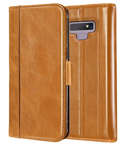 قاب ProCase Leather Wallet – هم قاب، هم کیف پول