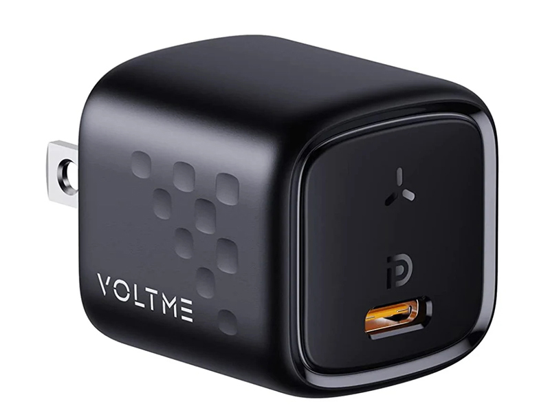 شارژر Voltme مدل Revo 30W USB-C USB-A GaN – کوچک اما توانمند