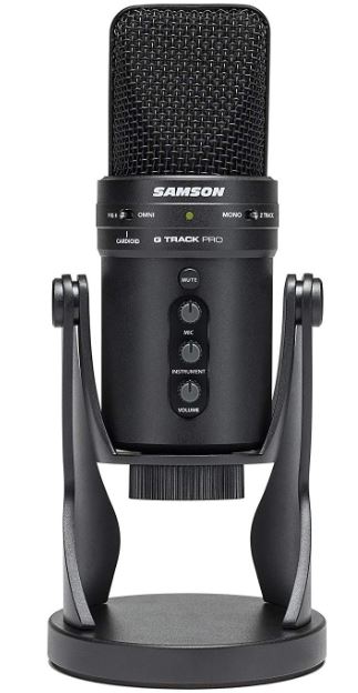 میکروفون Samson G-Track Pro – مجهز به میکسر در پنل جلویی