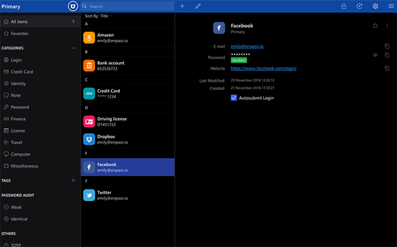 اپلیکیشن Enpass – پسوردهای خود را ایمن تر کنید
