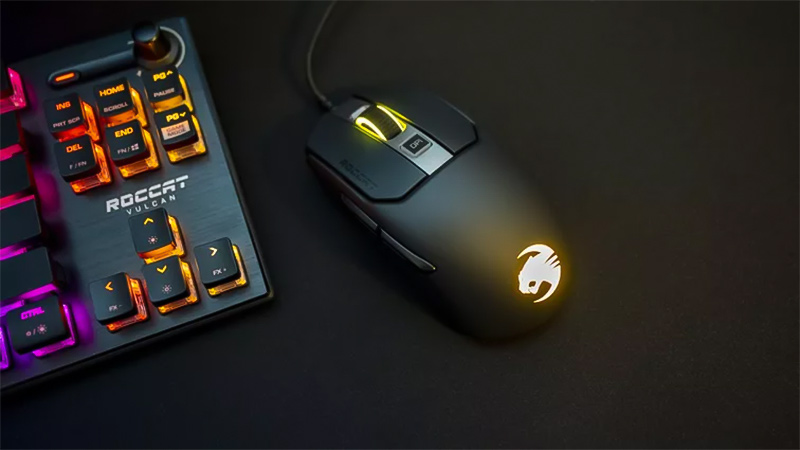 ماوس گیمینگ Roccat Kain 120 AIMO – یک ماوس گیمینگ کابلی کارآمد