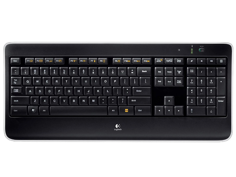 صفحه کلید روشن بی سیم Logitech K800