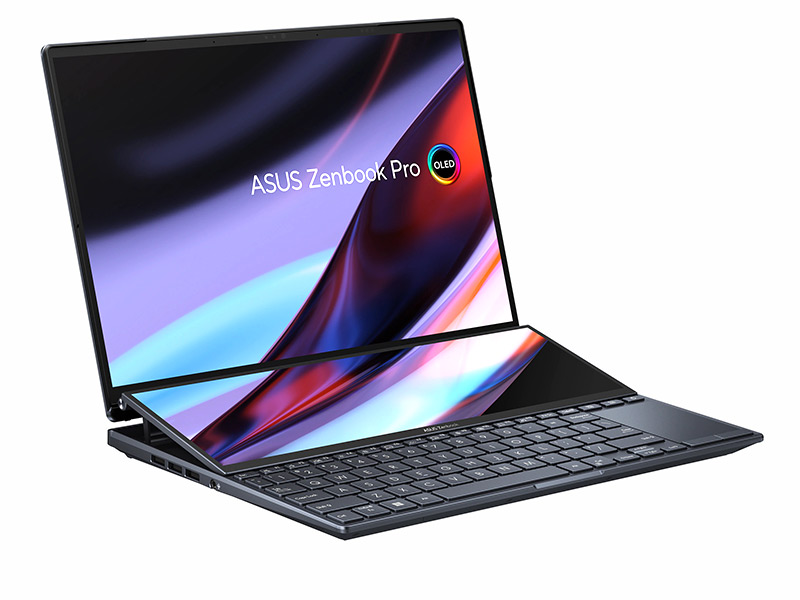 لپ تاپ ایسوس ZenBook Pro 14 Duo OLED – زمانی که یک صفحه نمایش برایتان کافی نیست!