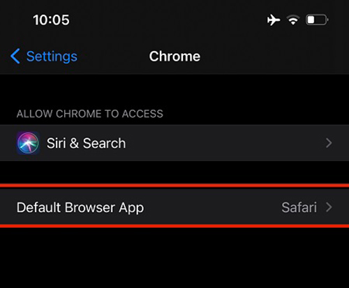 فعال کردن کروم به عنوان مرورگر پیش فرض آیفون و آیپد طی چند مرحله ساده