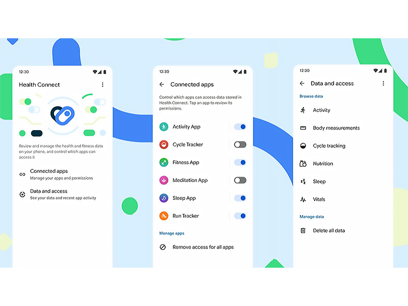 تمام اپلیکیشن های سلامتی و فیتنس برندهای مختلف در Google Health Connect به صورت یکجا در دسترس اند