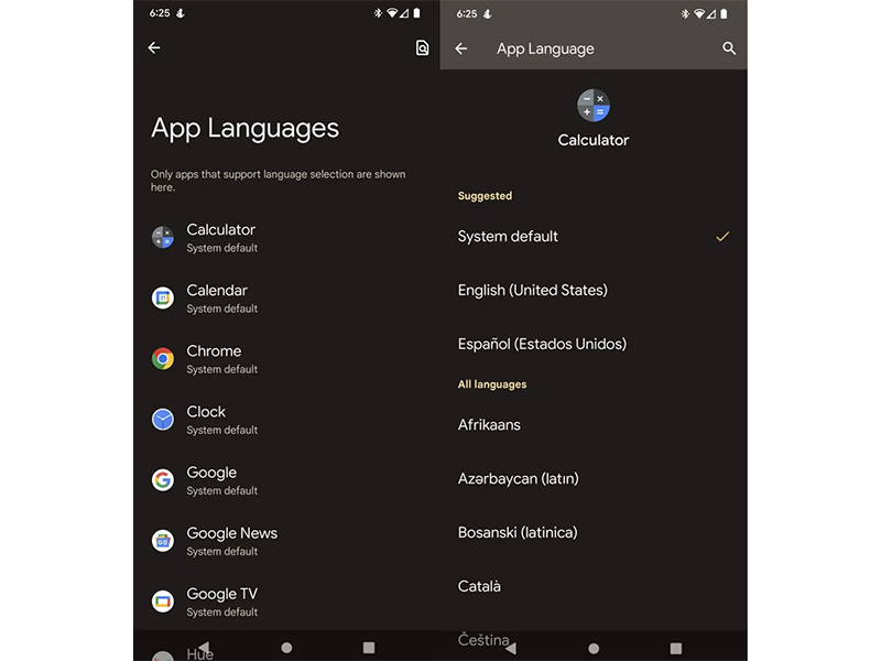 چگونه به هر اپلیکیشن اندروید 13 زبان متفاوتی از زبان کلی سیستم اختصاص دهیم؟