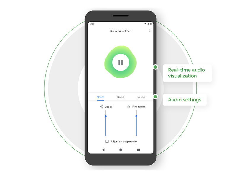چگونه از اپلیکیشن Sound Amplifier گوگل استفاده کنیم؟