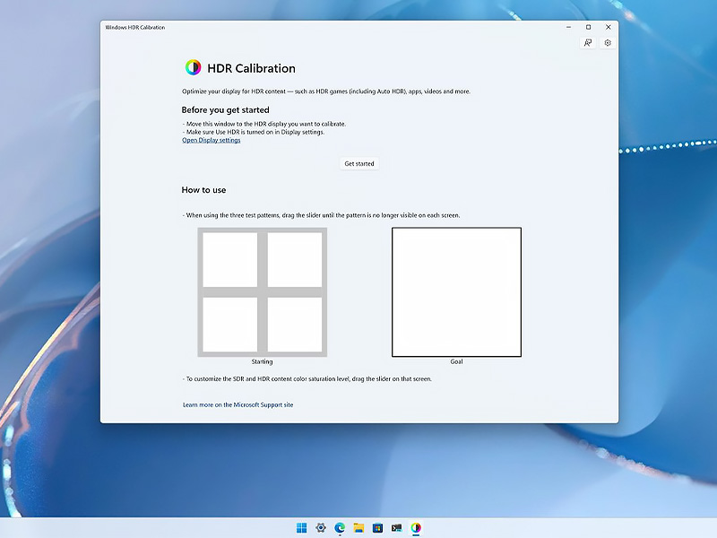 آموزش استفاده از ابزار HDR Calibration در ویندوز 11