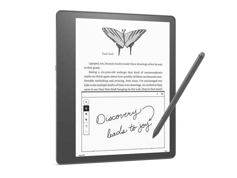 کتاب خوان Kindle Scribe اولین ایبوک ریدر آمازون است که با قلم دیجیتال سازگاری دارد!