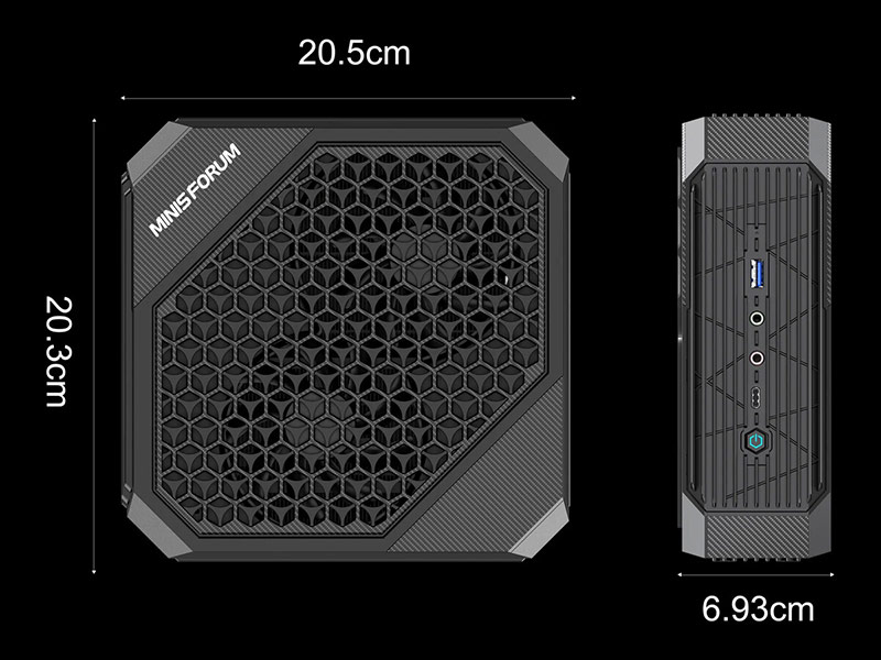 مینی پی سی Minisforum Neptune HX99G در پنج نسخه به بازار آمد