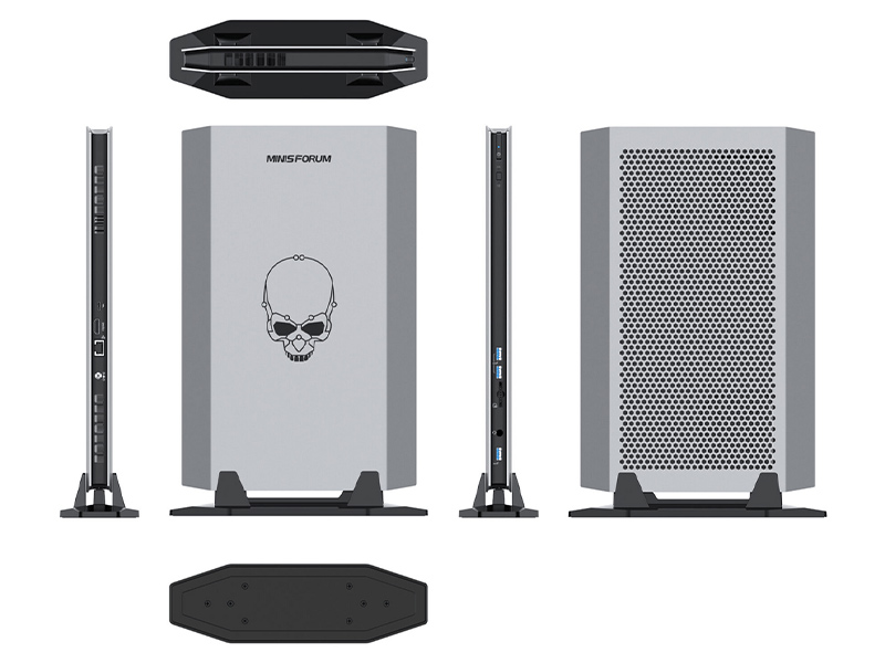 MINISFORUM دو مینی کامپیوتر جدید مبتنی بر کیت لپ تاپ NUC X15 معرفی کرده است