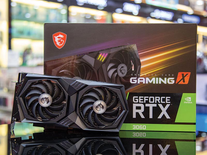 بررسی کارت گرافیک قدرتمند GeForce RTX 3060 GAMING X 12G ام اس آی!