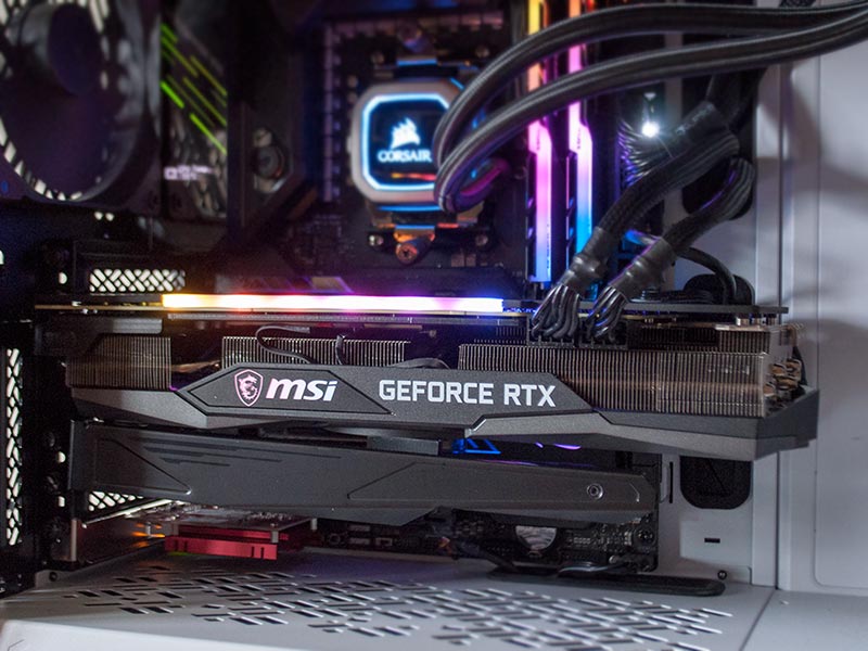 سیستم دفع حرارت قدرتمند کارت گرافیک MSI GeForce RTX 3070 Ti GAMING X TRIO 8G