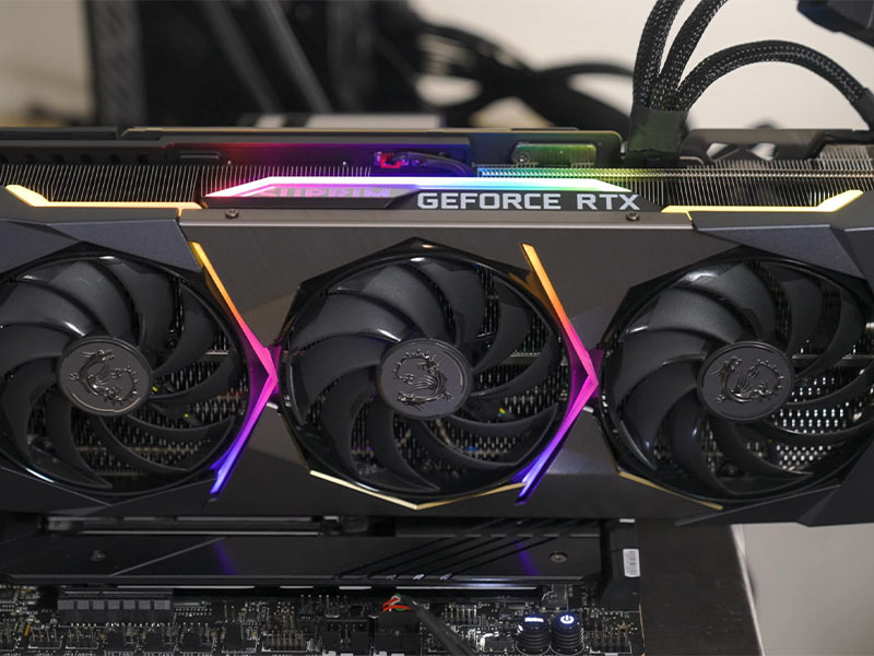 سیستم خنک کنندگی قدرتمند کارت گرافیک ام اس آی GeForce RTX 3090 TI Suprim X 24G!