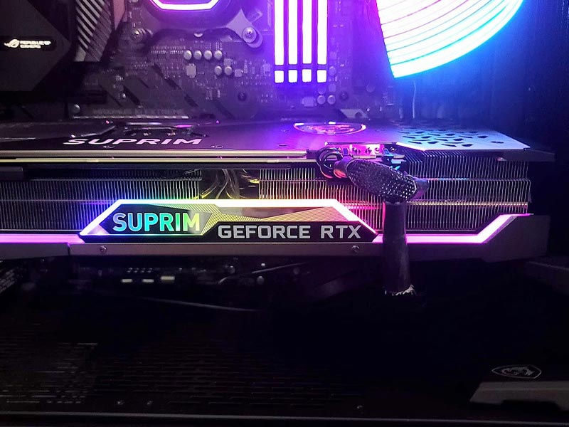 آشنایی با کارت گرافیک Geforce RTX 3070 Ti SUPRIM X 8G ام اس آی!