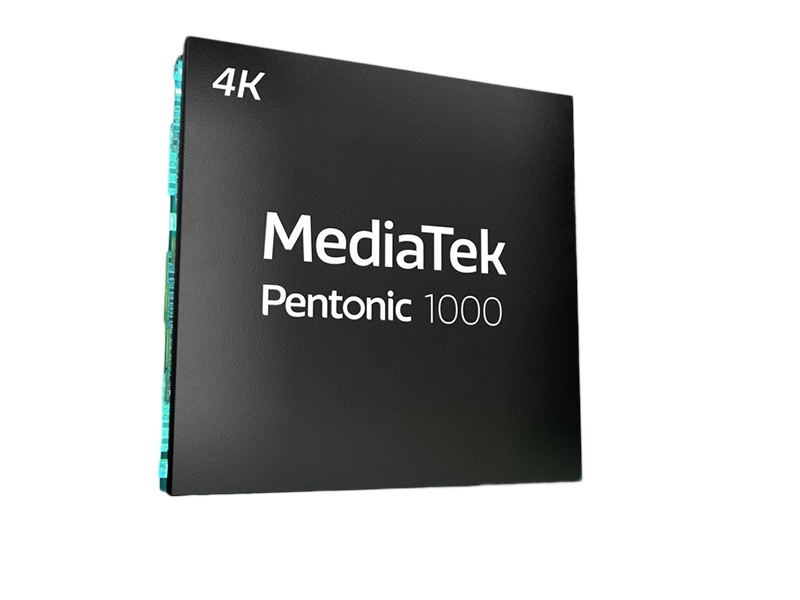 مدیاتک تراشه Pentonic 1000 را با قابلیت پشتیبانی از رزولوشن 4K 120Hz برای استفاده در تلویزیون های هوشمند معرفی کرد