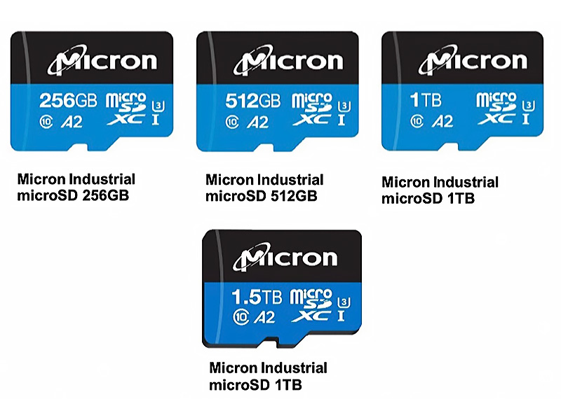 شرکت Micron پر ظرفیت ترین کارت حافظه microSD دنیا را با ظرفیت 1.5 ترابایت تولید می کند