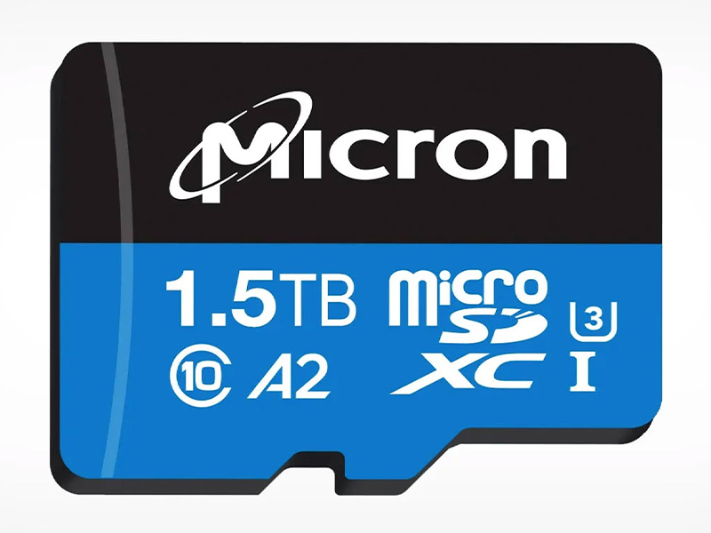 شرکت Micron پر ظرفیت ترین کارت حافظه microSD دنیا را با ظرفیت 1.5 ترابایت تولید می کند