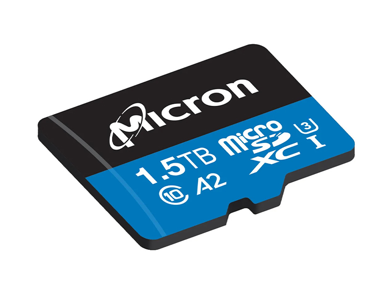 شرکت Micron پر ظرفیت ترین کارت حافظه microSD دنیا را با ظرفیت 1.5 ترابایت تولید می کند