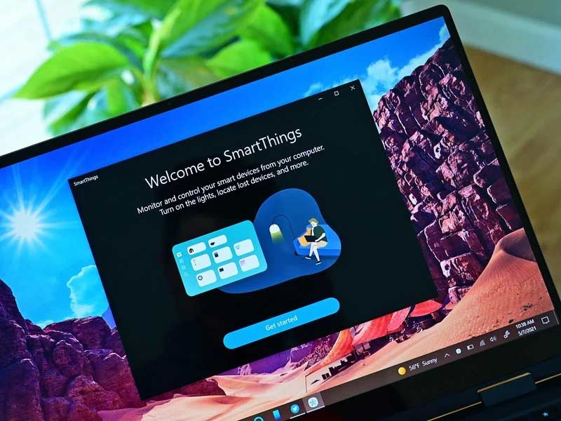 اپلیکیشن سامسونگ SmartThings هم اکنون بر روی ویندوز 10 قابل استفاده است