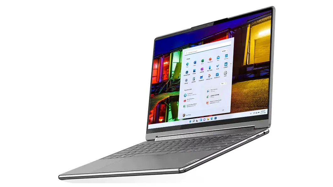 لپ تاپ لنوو Yoga 9i Gen 7 با صفحه نمایش 4K OLED و پردازنده Alder Lake اینتل عرضه شد