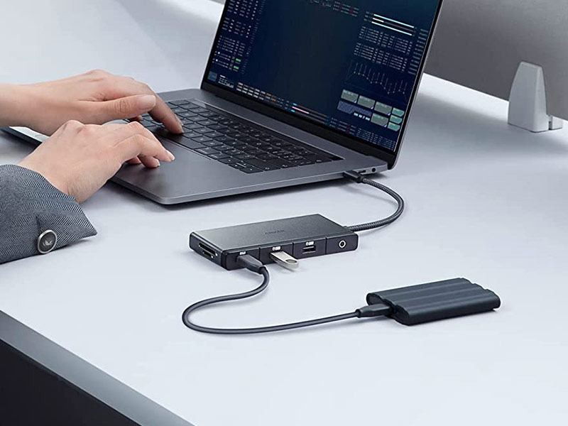 پورت هاب 9 در 1 انکر Anker 552 USB-C