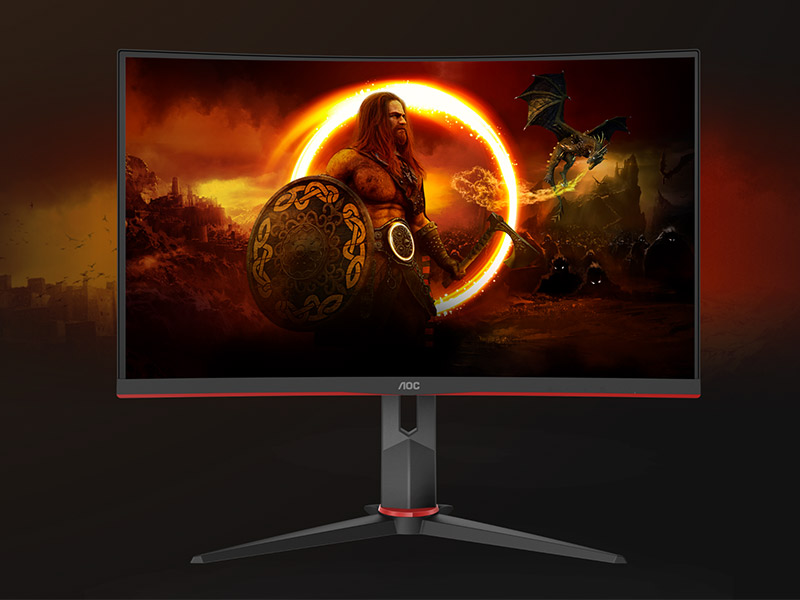 معرفی مانیتور گیمینگ منحنی AOC AGON CG27G2S/BK