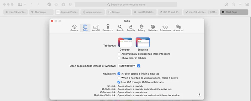 اپل macOS Safari را با ظاهری جدید به روز می کند!