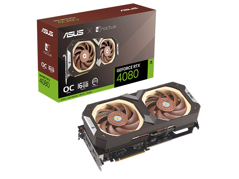 بررسی کارت گرافیمک ایسوس مدل GeForce RTX 4080 16GB Noctua OC Edition