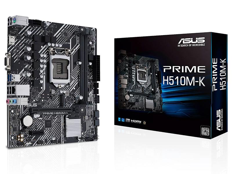 مشخصات مادربرد ایسوس PRIME H510M-K