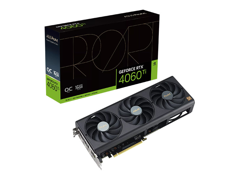 بررسی مشخصات کارت گرافیک ایسوس مدل ProArt RTX 4060 Ti با حافظه 16GB