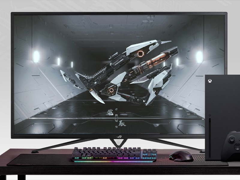 Asus ROG STRIX XG43UQ اولین مانیتور گیمینگ HDMI 2.1 جهان با سایز 43 اینچ!