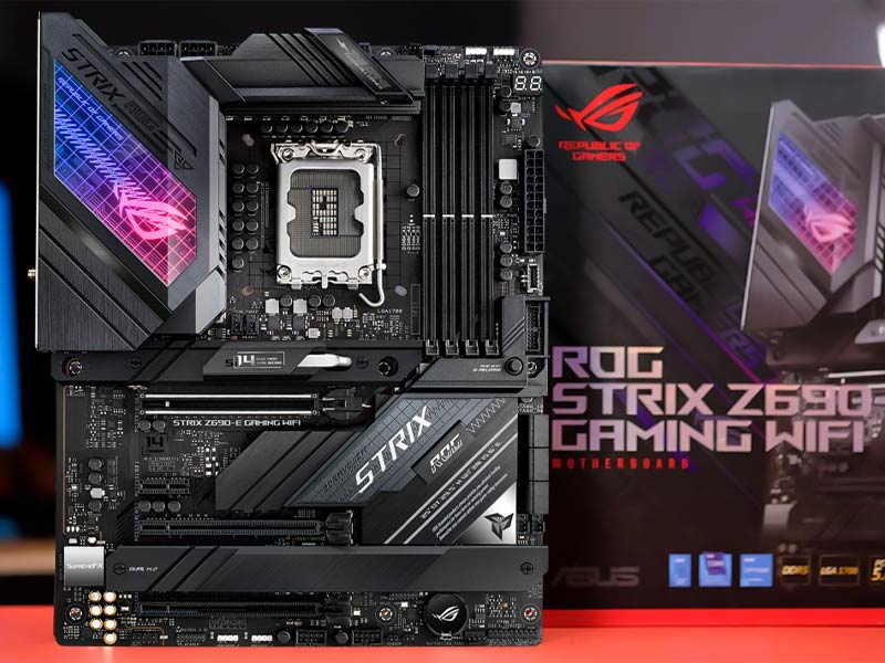 ROG STRIX Z690-E WIFI، از رده بالاترین و قدرتمندترین مادربردهای ASUS