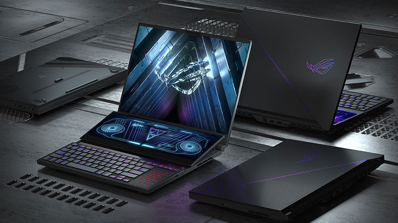 لپ تاپ ASUS ROG Zephyrus Duo قوی ترین لپ تاپ گیمینگی است که می توانید تصورش را کنید!