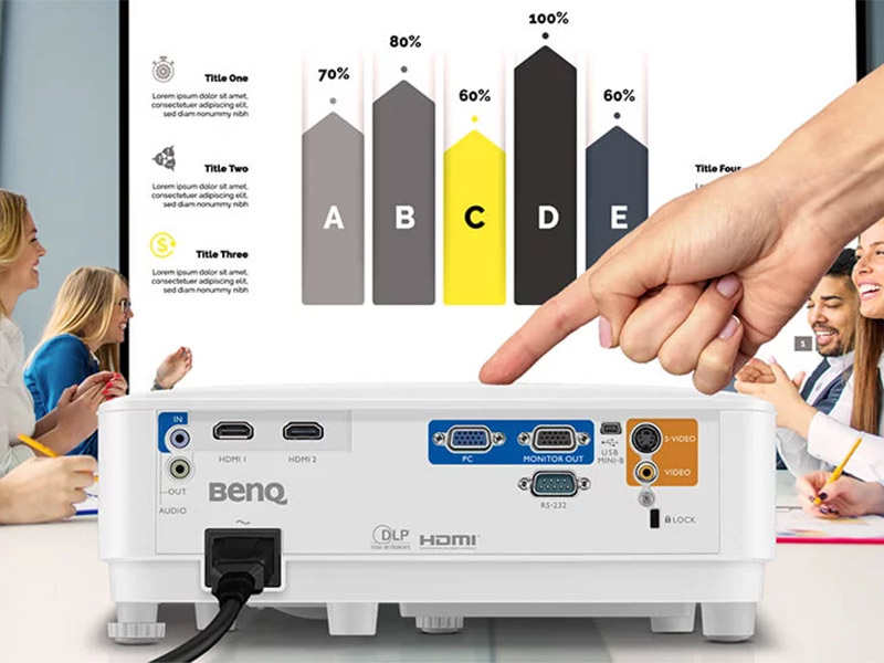 پروژکتور 1080p بنکیو MH550، یک راه حل کامل برای انواع محیط های اداری و شرکتی