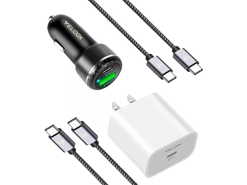 شارژر VELOGK USB-C Fast Charger Kit – یک مجموعه کامل