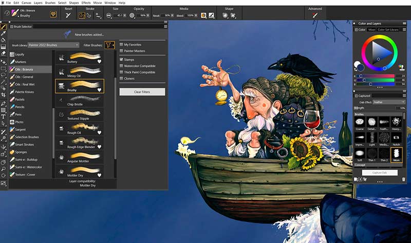 اپلیکیشن Corel Painter 021