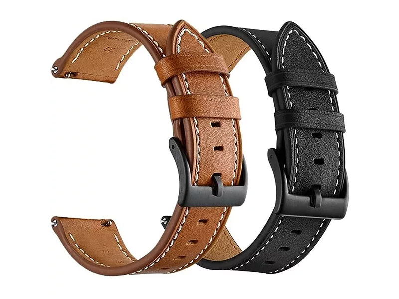 بند چرمی Olytop Galaxy Watch Leather Wristband