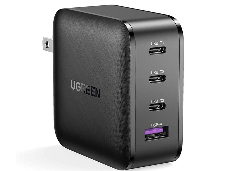 شارژر USB-C چند پورته UGREEN 65W – مجهز به پورت های متعدد