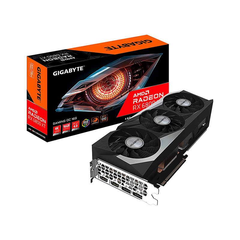 کارت گرافیک Gigabyte RX 6800 XT GAMING OC – مدل جایگزین با AMD