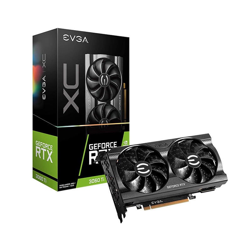 کارت گرافیک EVGA GeForce RTX 3060 Ti XC Gaming – فوق العاده جمع و جور