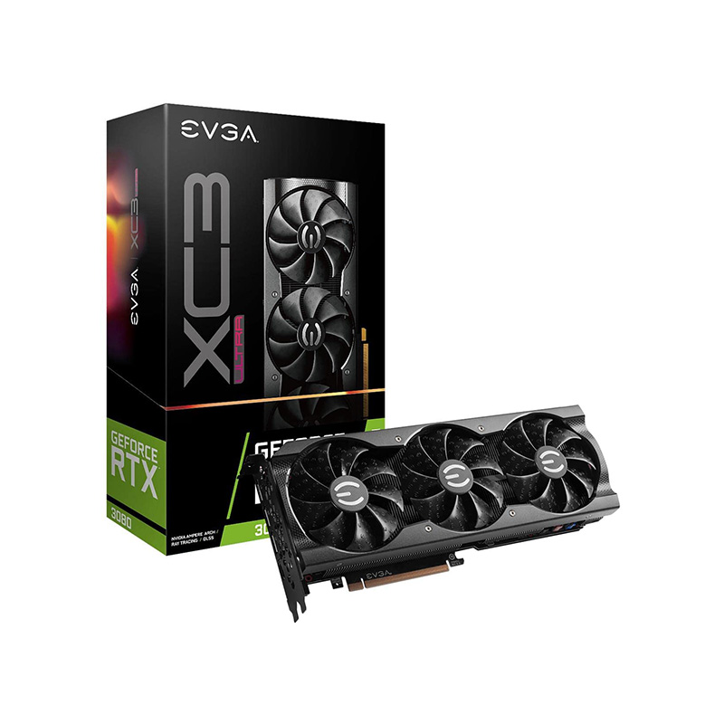 کارت گرافیک EVGA GeForce RTX 3080 XC3 Ultra – بهترین انتخاب